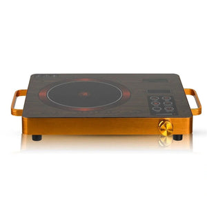 Ceramic Stove Electric Infrared Cooker (Random Color: Golden/Silver)+ RAF Bread Toaster 4 Slice R265 1200W - My Store