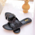 Mgs Style Slipper Collection-Noir Grace Flats