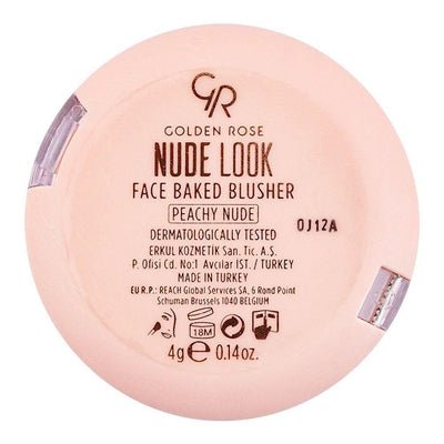 Golden Rose Terracotta Allık - Nude Look Face Baked Blusher Peachy Nude