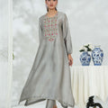 Silcot Stitched 2 Piece Silk Collection-Noorelan