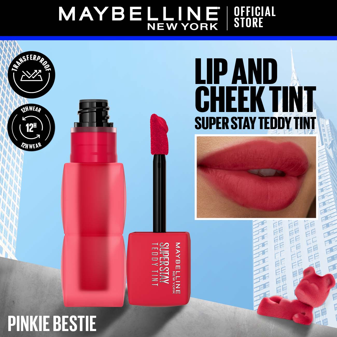 Maybelline - New York - Super Stay Teddy Tint
