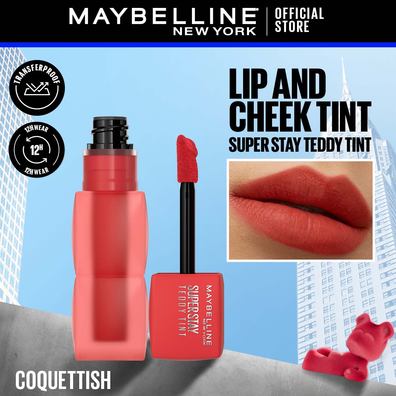 Maybelline - New York - Super Stay Teddy Tint