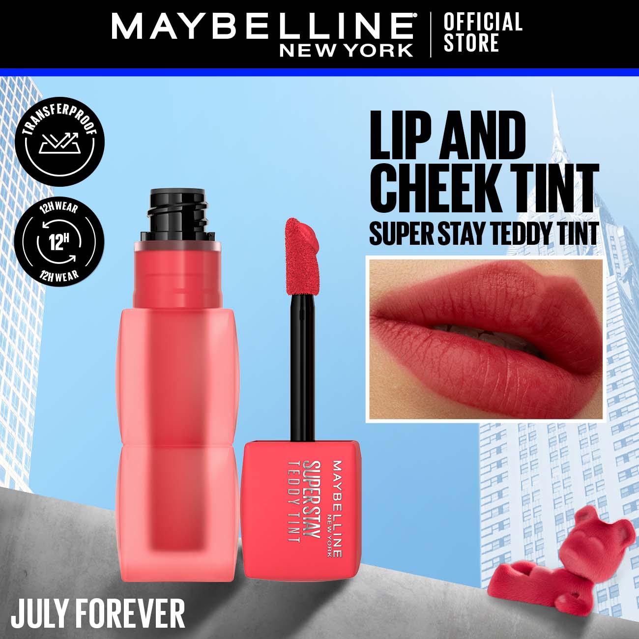 Maybelline - New York - Super Stay Teddy Tint