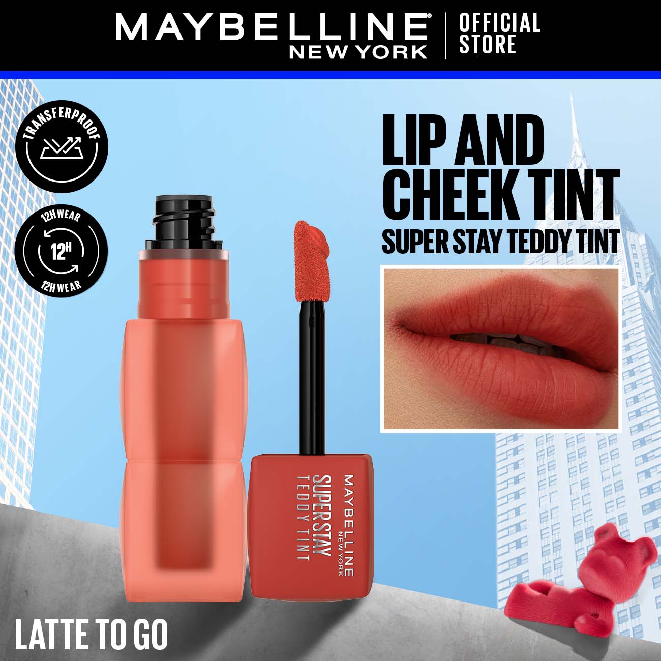 Maybelline - New York - Super Stay Teddy Tint