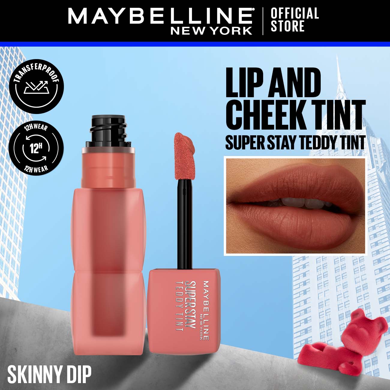 Maybelline - New York - Super Stay Teddy Tint