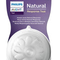 Philips Avent Natural Response Silicone Teat 0m+ 2s Scy961/02
