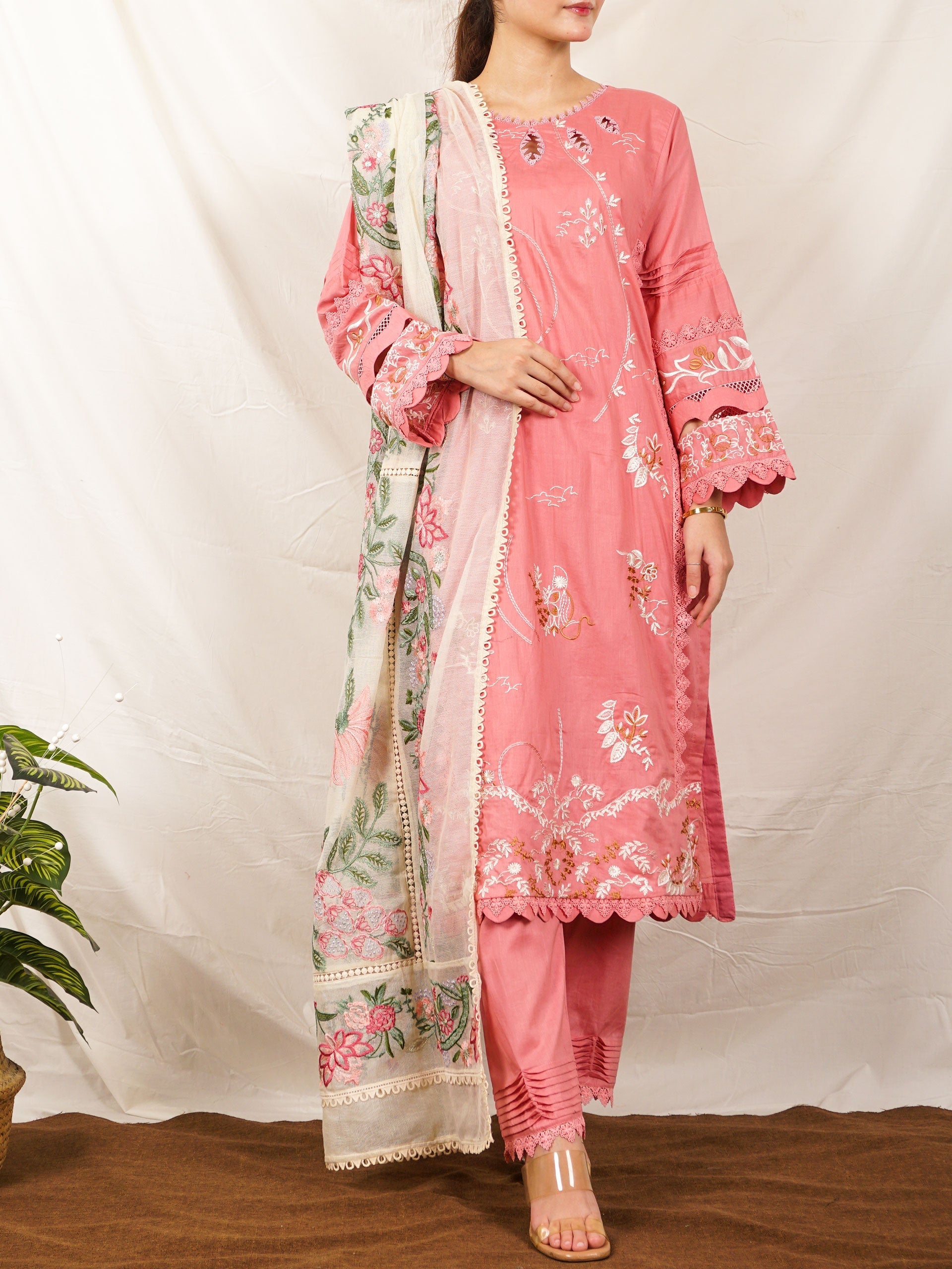 Pret Diaries Stitched 3 Piece Mid Summer Suit-50121