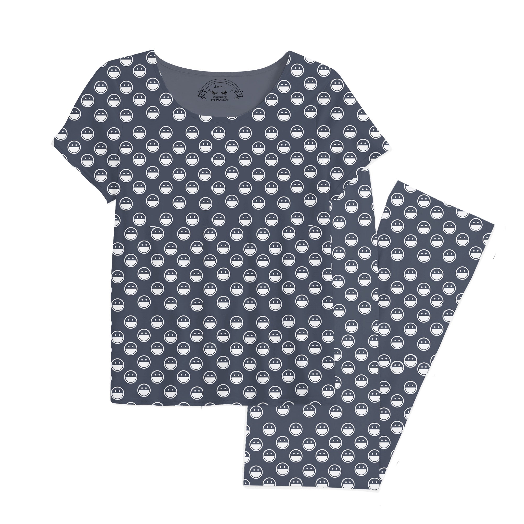 12 AM By Khawar Latif Cheerful Dreams PJ Set