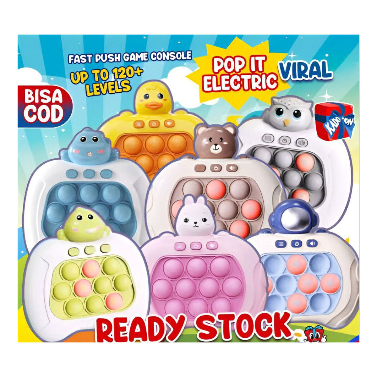 Popit Pushup Game (4 Modes / 120 Levels)   - Cell Operate - My Store