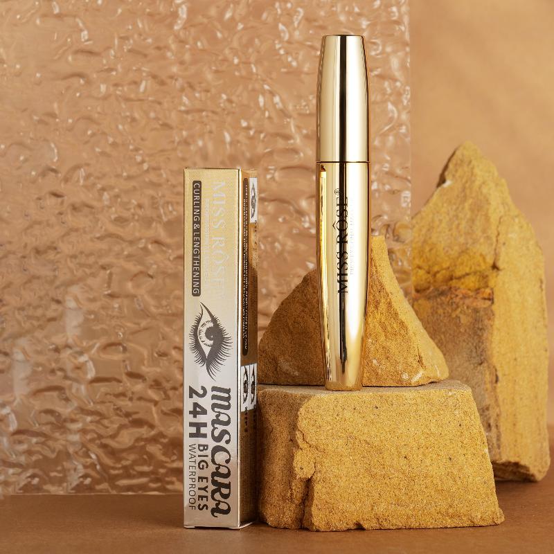 Miss Rose - Curling & Lengthening Waterproof Mascara - Golden