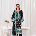 Aqs N Man Stitched 3 Piece Summer Collection'2025-Rang e Shab-AM-021
