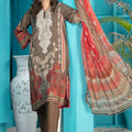Ladies Un-Stitch Rashid Textile Diya Digital Embroidered Viscose 5480