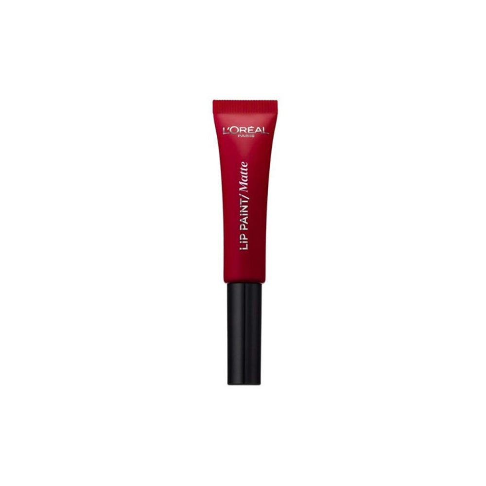 L'Oreal Paris- Lip Paint Matte Liquid Lipstick 205 Apocalypse Red 8ml