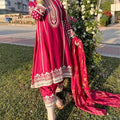 Mannat Clothing Stitched Frock Collection-Haseen Farah Haris