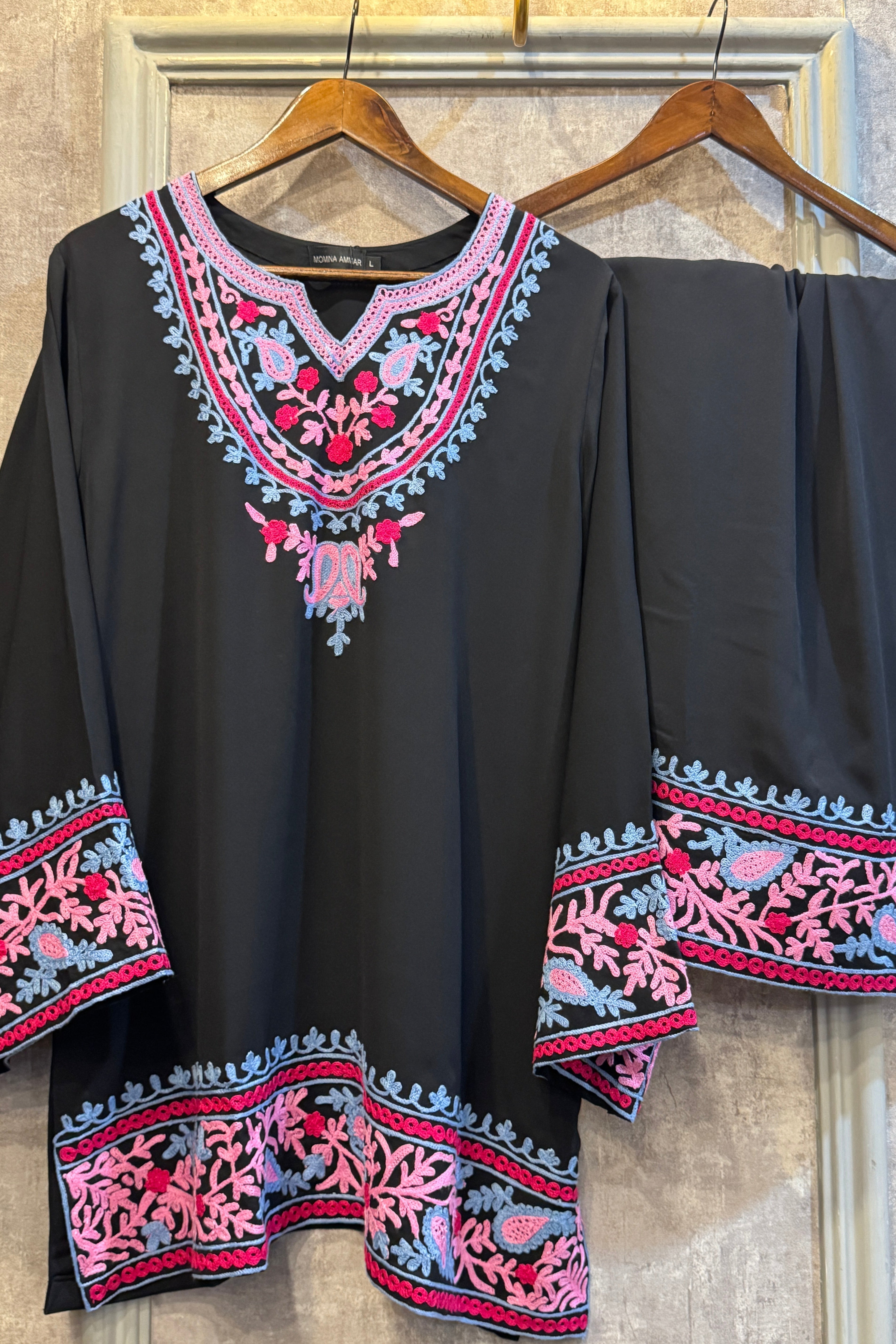 Allechant By Manahils Stitched 2 Piece Georgette Collection'2025-Classy Missy Multi  Two Pc