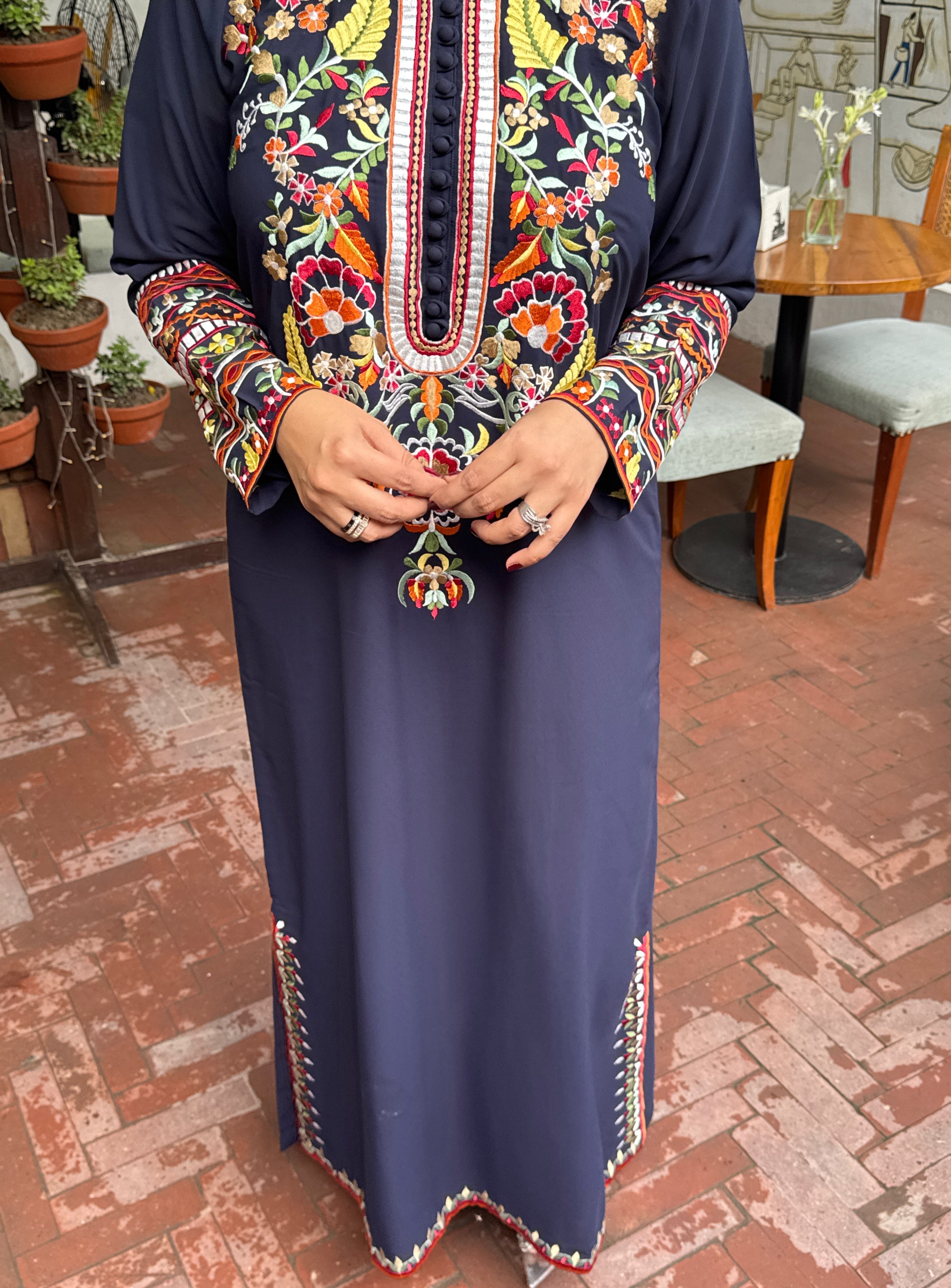 Allechant By Manahils Stitched 2 Piece Georgette Collection'2025-Multi Embroidery Two Pc