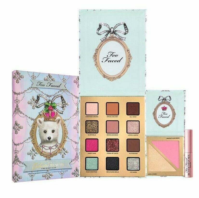 Too Faced Enchanted Beauty Unbearably Glam 3Pec Makeup Set