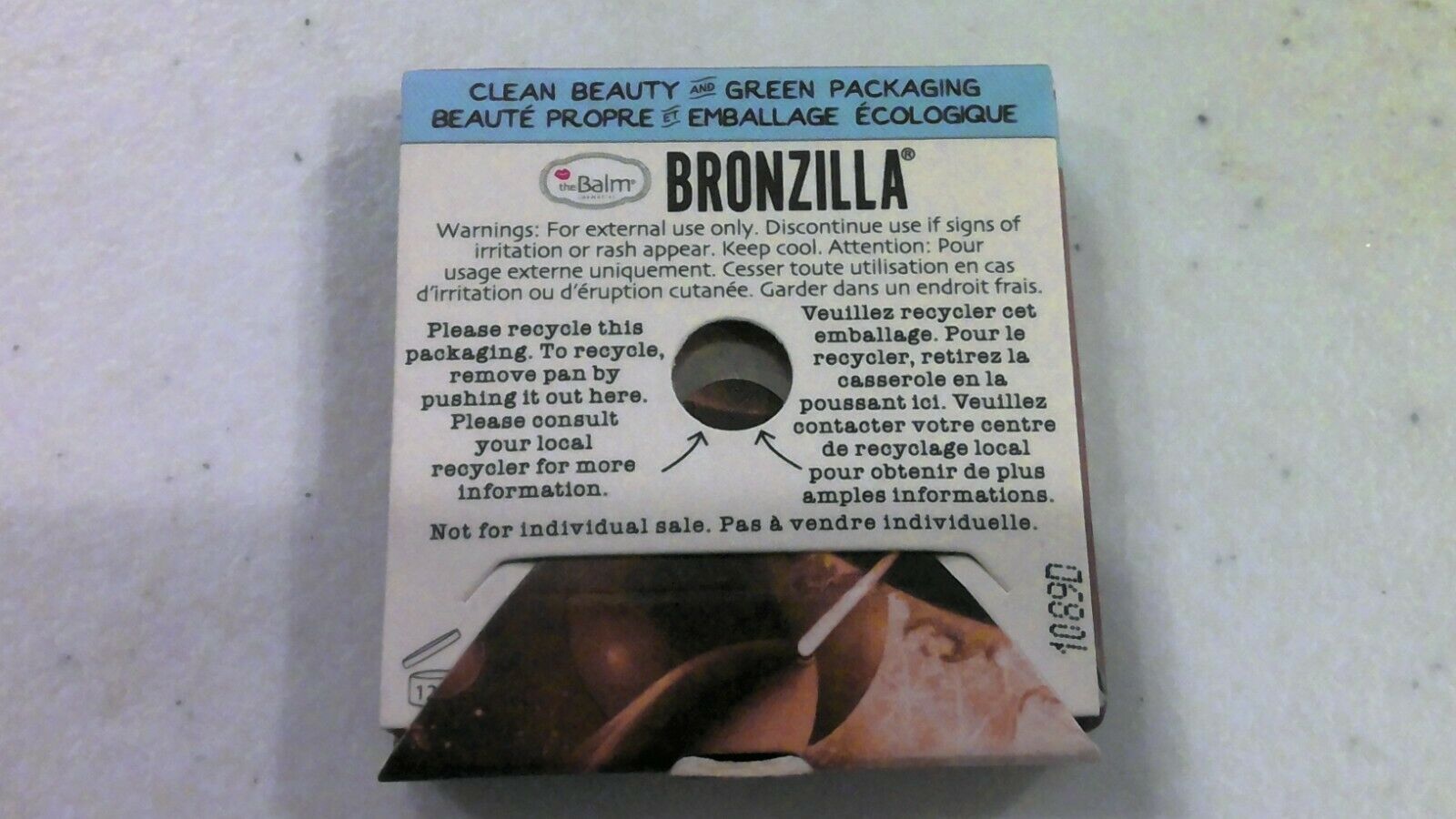The Balm- Bronzilla Bronzer, Contour And Shadow, 2.2g