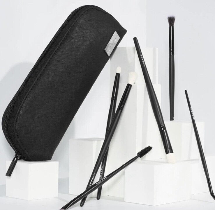 Morphe Eye Stunners 6 Pcs Eye Brush Set + Bag