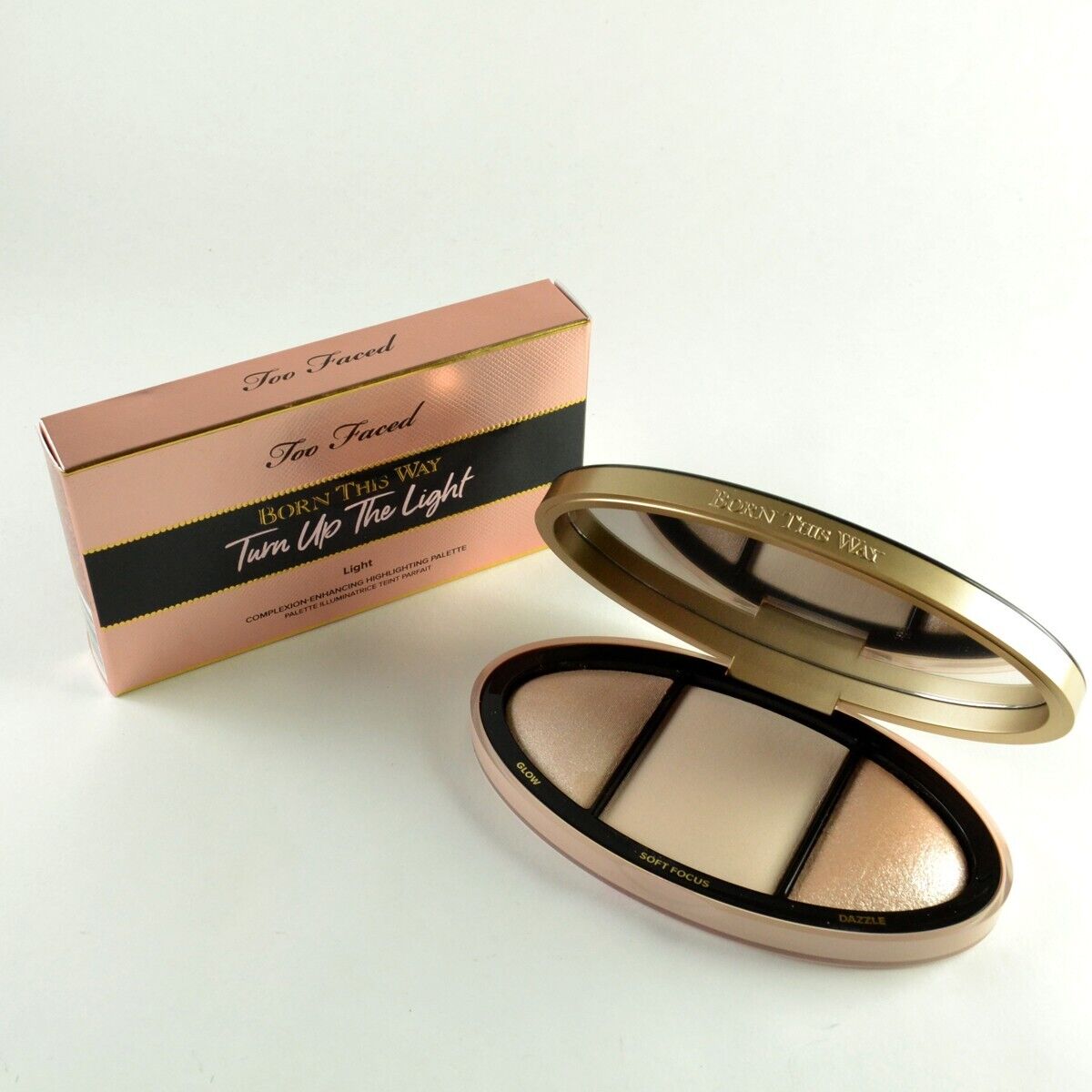 Too Faced Born This Way Turn Up The Light Highlighting Palette - Light