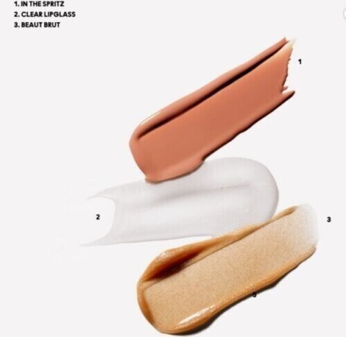 Mac Cheers To You Lipglass Kit+ In The Spritz Lip Glass+Beaut Brut Gloss+Lip Gloss