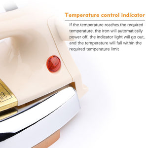 Electric Classical Dry Iron for Clothes Industrial Use and Household No Steam Iron -Random Color - My Store