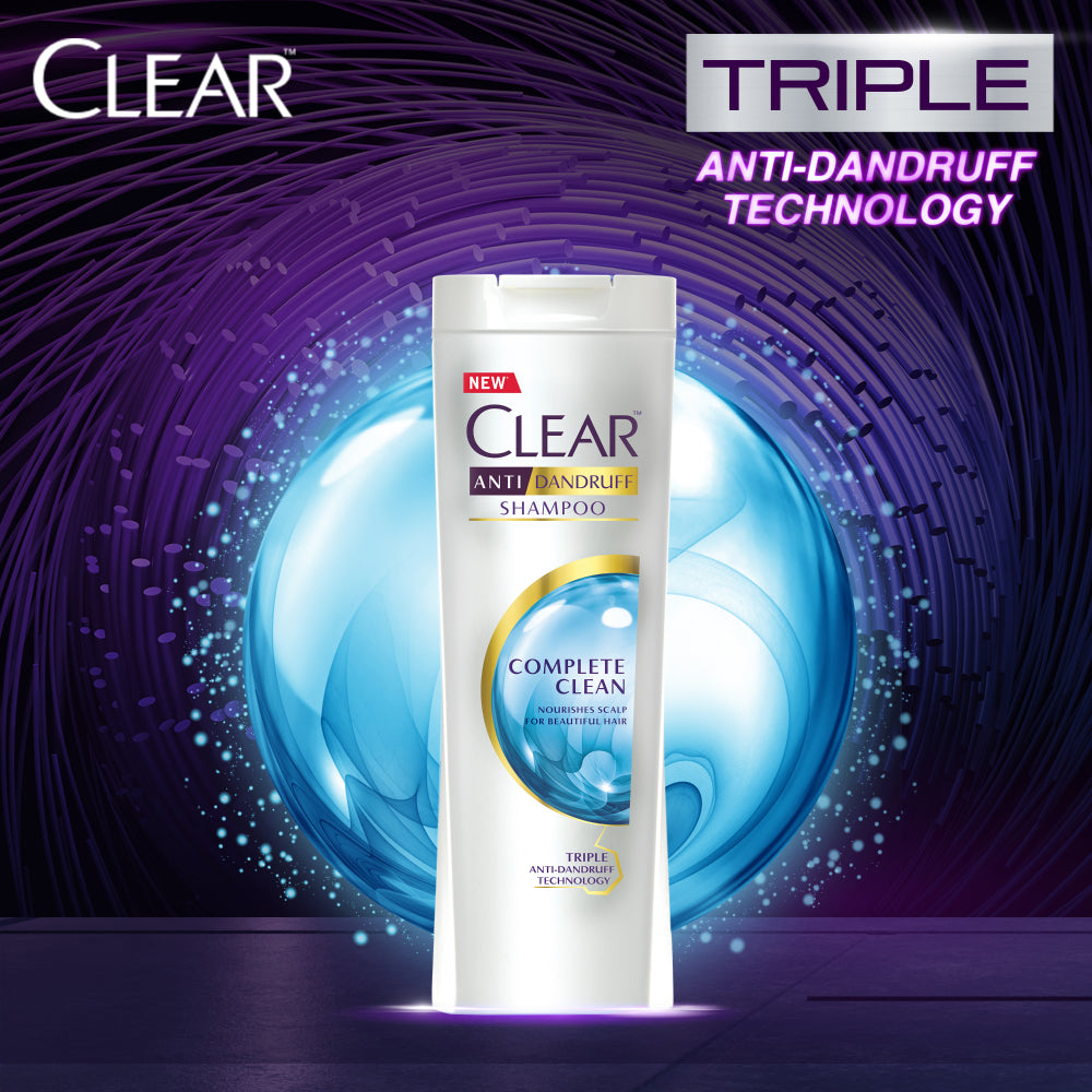Clear Shampoo Complete Clean - 185Ml