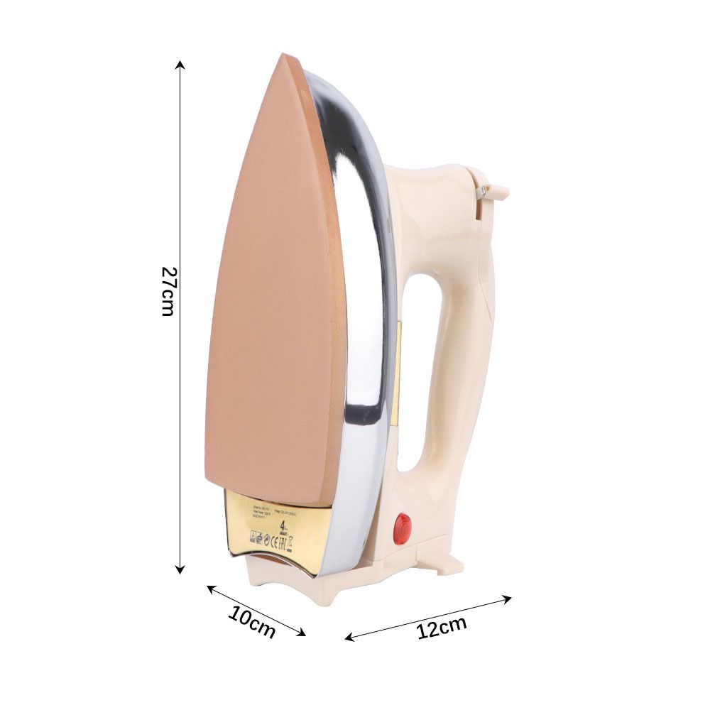 Electric Classical Dry Iron for Clothes Industrial Use and Household No Steam Iron -Random Color - My Store