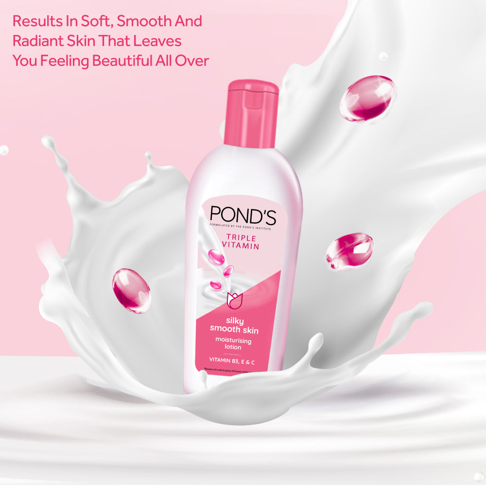 Ponds Lotion Silky Smooth Skin 65Ml