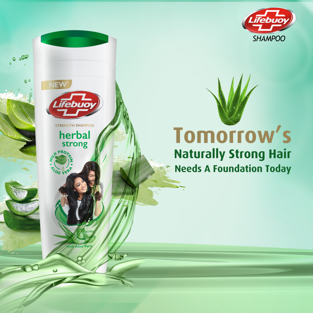 Lifebuoy Herbal Strong Shampoo 90Ml