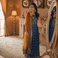 Ladies Un-Stitch Sanaya Luxury Chiffon Gul Bano (GB-004 ROSHANARA)