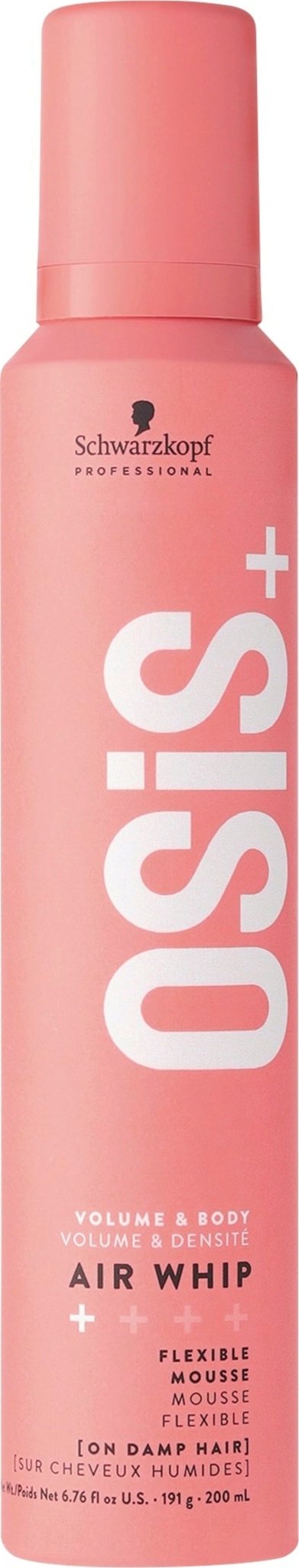 Schwarzkopf Osis+ Air Whip Flexible Mousse 200Ml