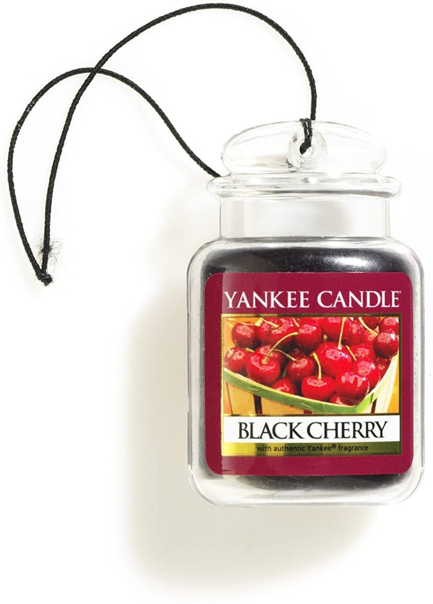 Yankee Candle Classic Car Jar Black Cherry-Candle