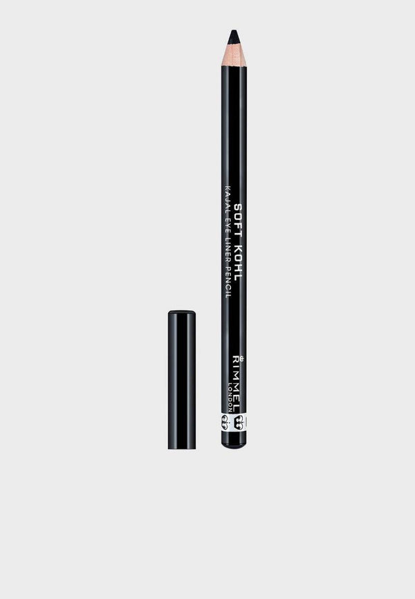Rimmel Soft Khol Kajal Eyeliner Pencil Jet Black 034061