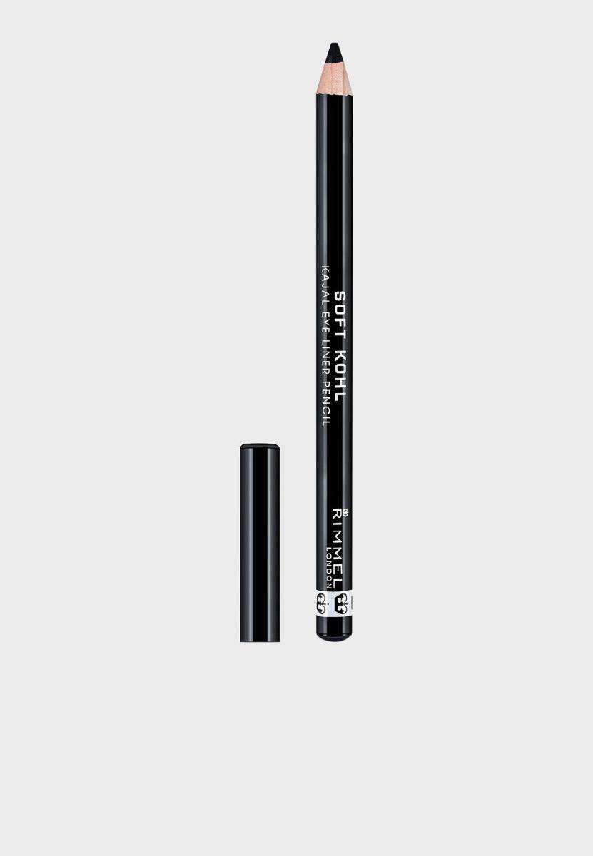 Rimmel Soft Khol Kajal Eyeliner Pencil Jet Black 034061