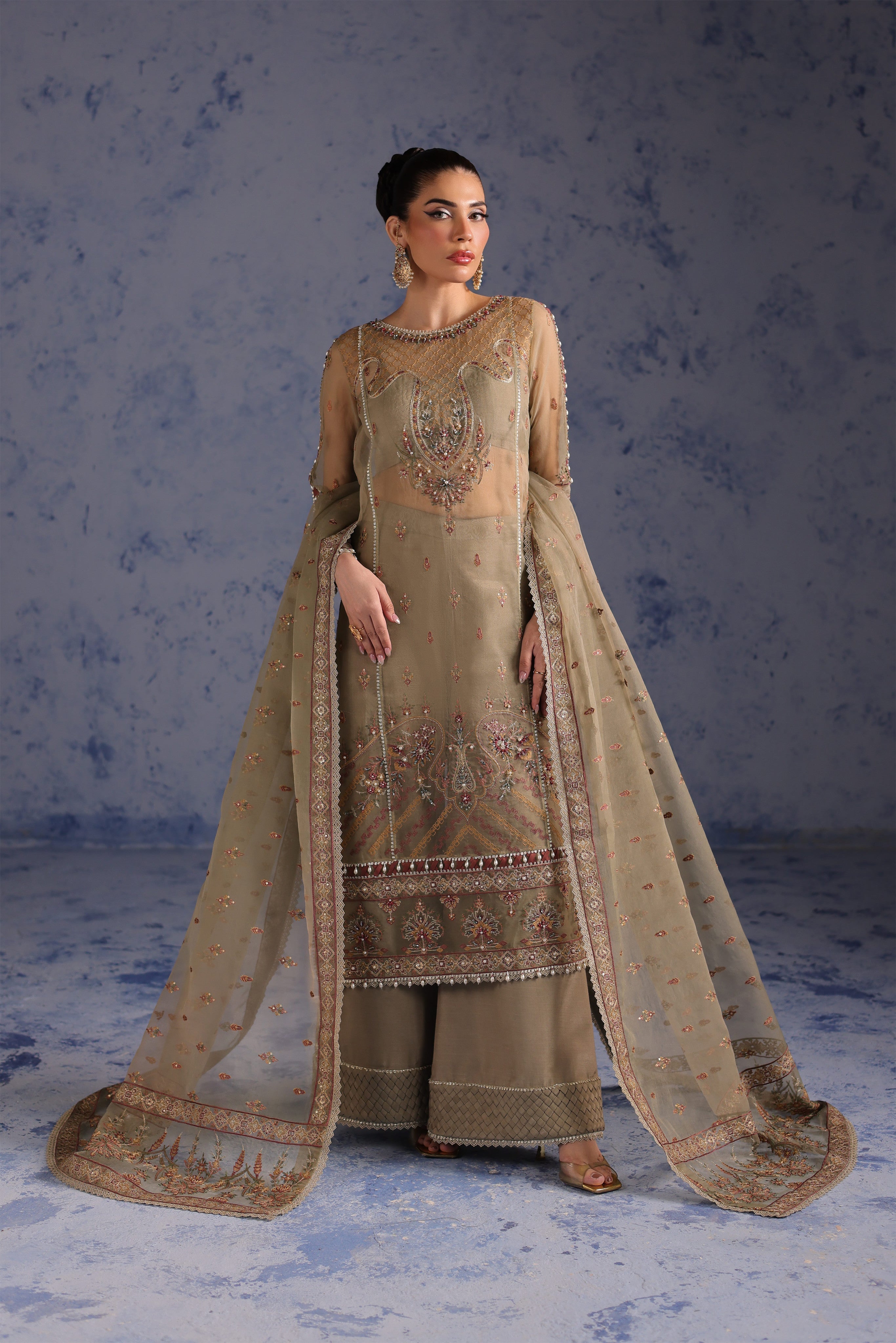 Amoris By Imran Ramzan Unstitched 3 Piece Luxury Formals Suit-Sogno d'Oriente