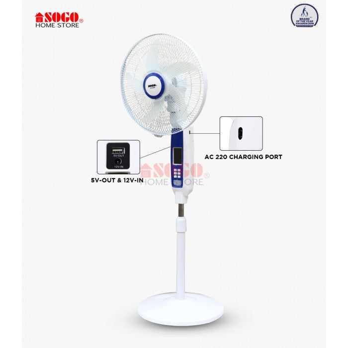 SOGO Rechargeable Fan JPN 650 R - My Store