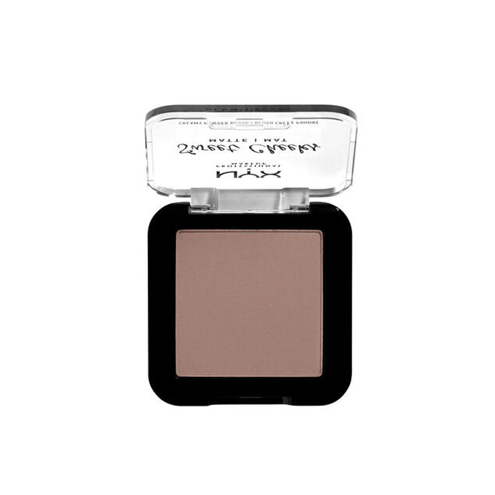 Nyx Professional Makeup- Sweet Cheeks Creamy Powder Matte Blush So Taupe
