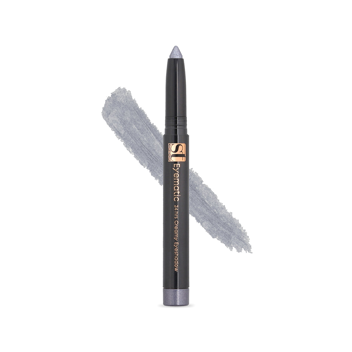 ST London - Eyematic Creamy Eye Shadow - Silver Grey