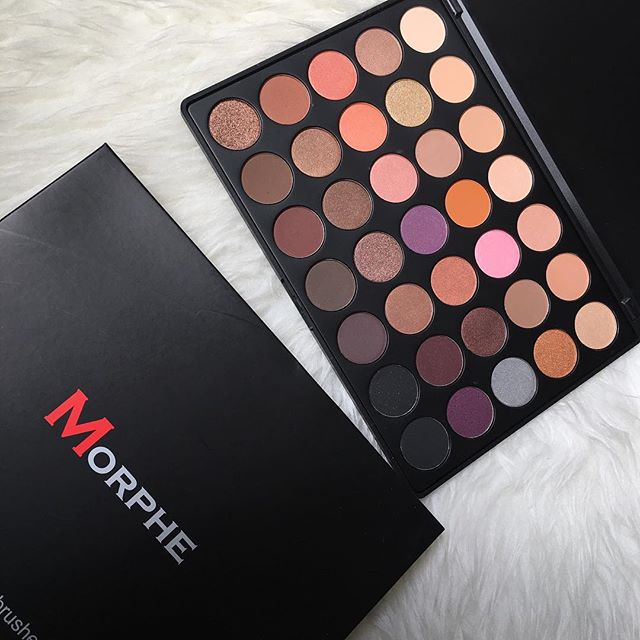 Morphe 35W Warm It Up Artistry Palette