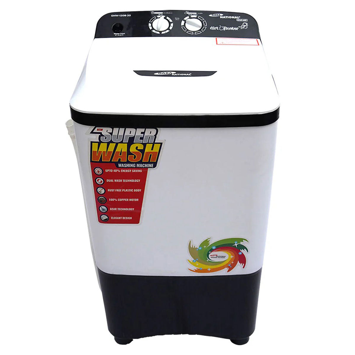Single Tub Washing Machine - GNW-1208 STD - 12Kg - My Store