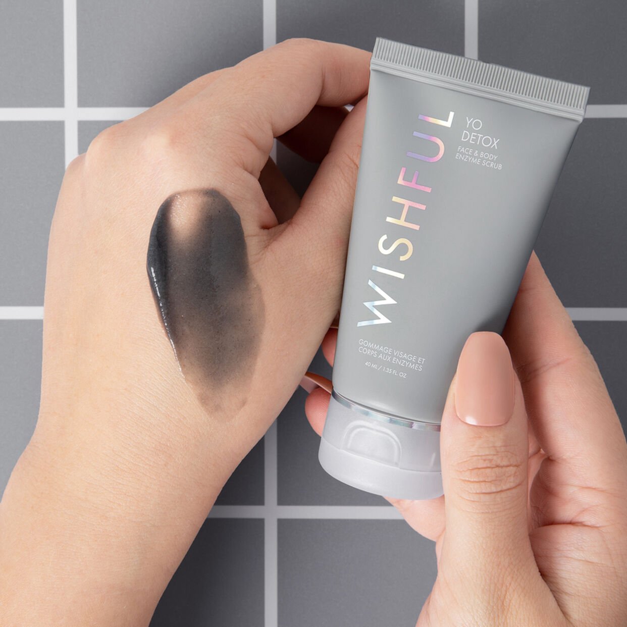 Wishful  Yo Detox Face & Body Enzyme Scrub 40Ml