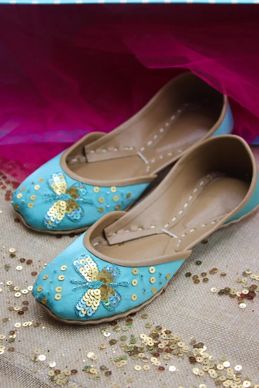 TJK Designs Khussa Suit-Sugar Plum Kids