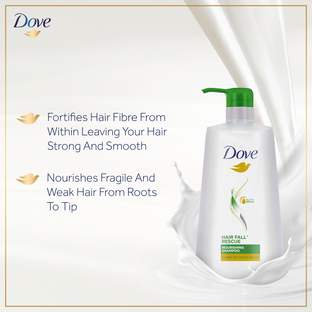 Dove Shampoo Hairfall Rescue - 650Ml