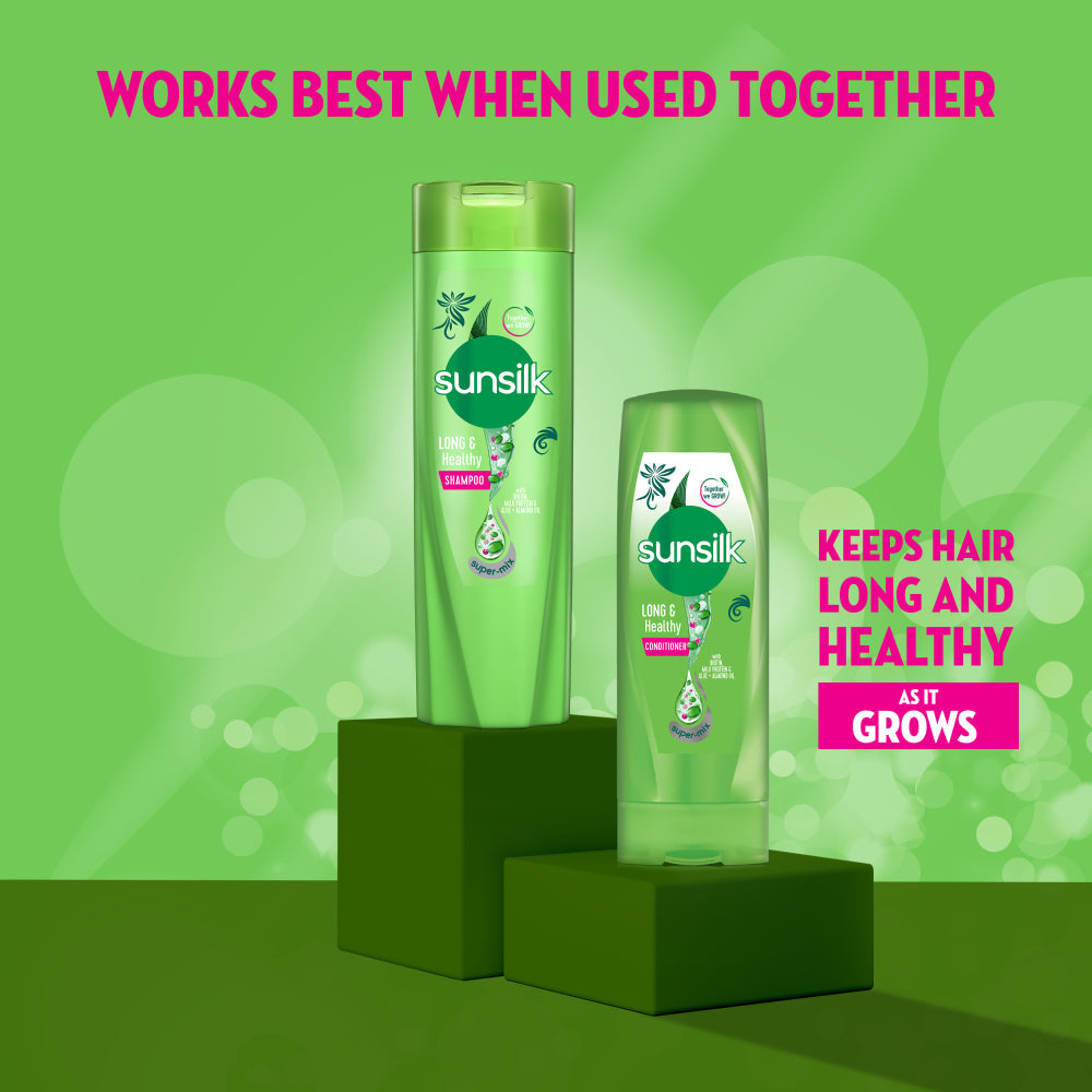 Sunsilk Long & Healthy Shampoo 180Ml
