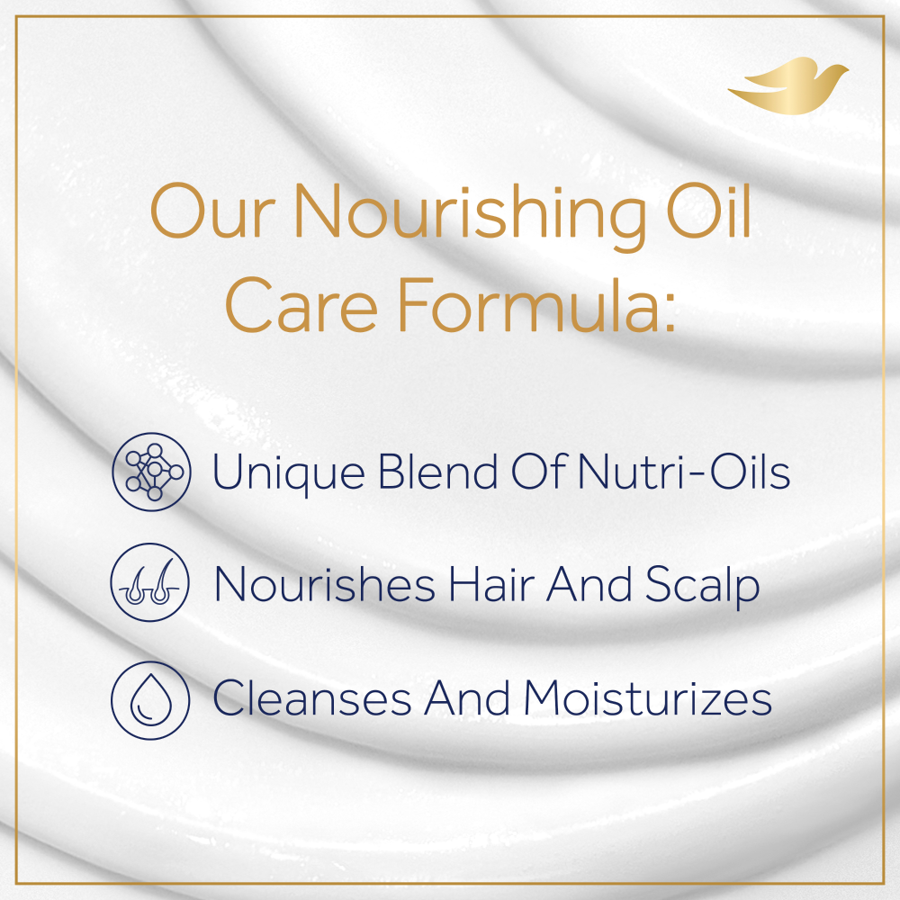 Dove Shampoo Nourishing Oil - 175Ml