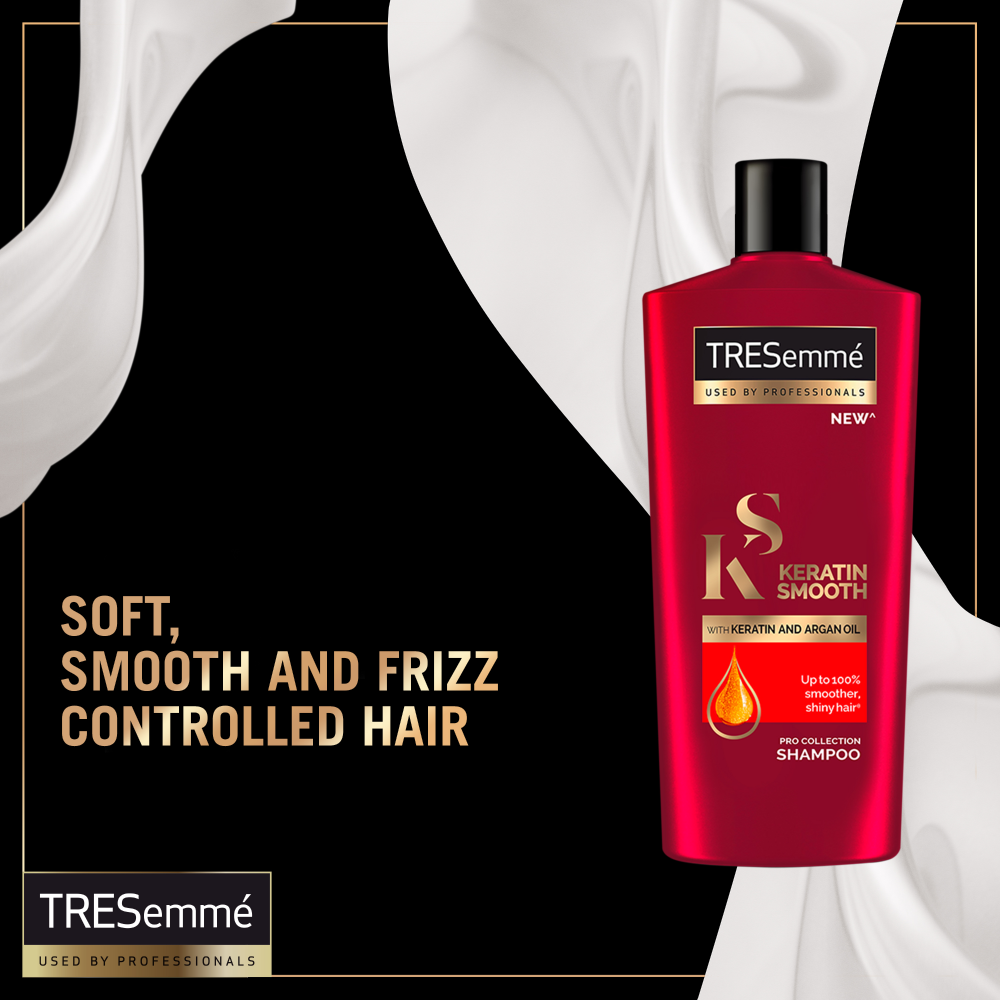 Bundle - Pack of 2 Tresemme Shampoo Keratin Smooth & Straight - 170Ml