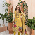 3 piece unstitch lawn collection Mon Tresor by Tawakkal Fabrics