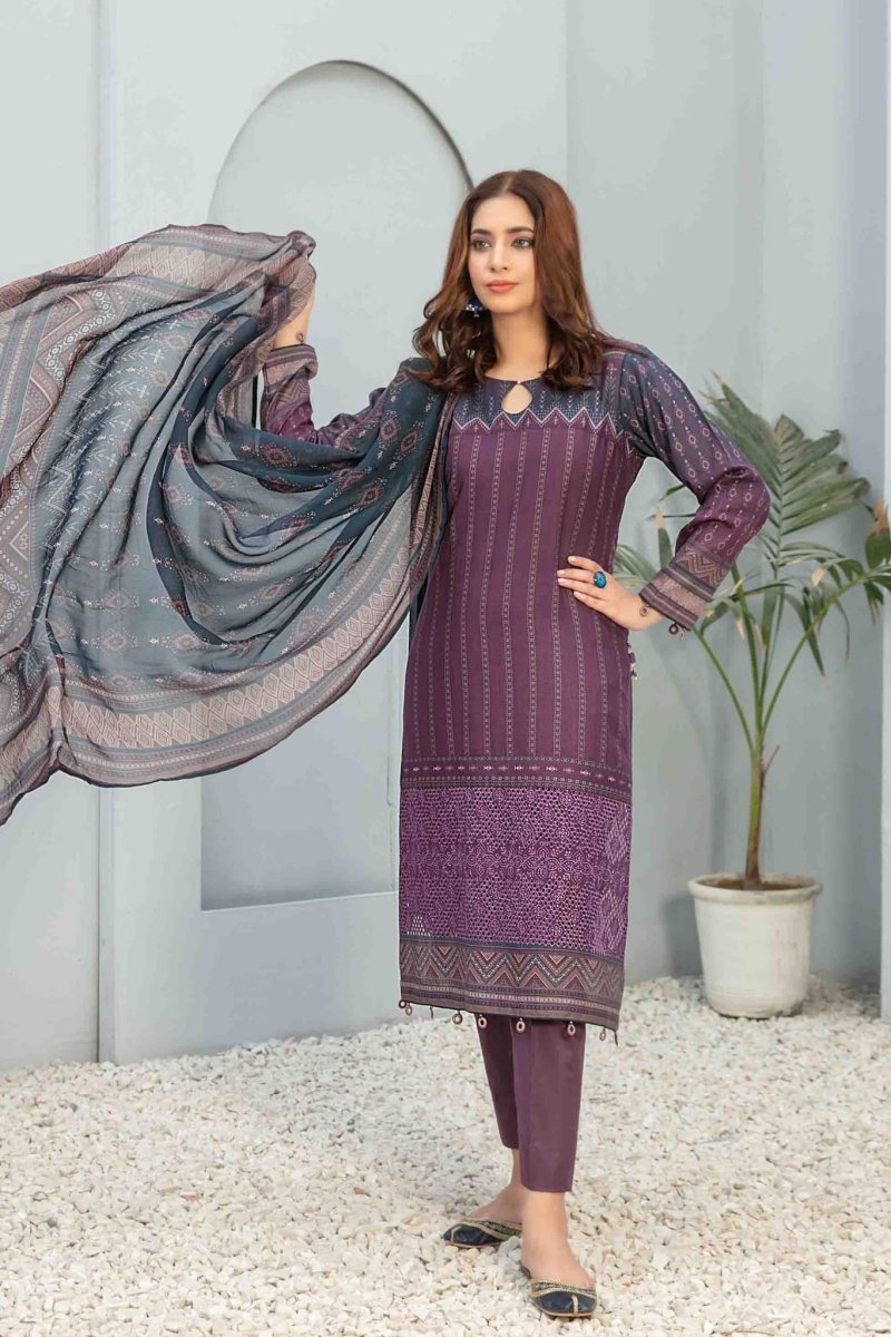 Mayassa by Tawakkal Unstitched 3 Piece Schiffli Lawn Collection'2023-M-7261