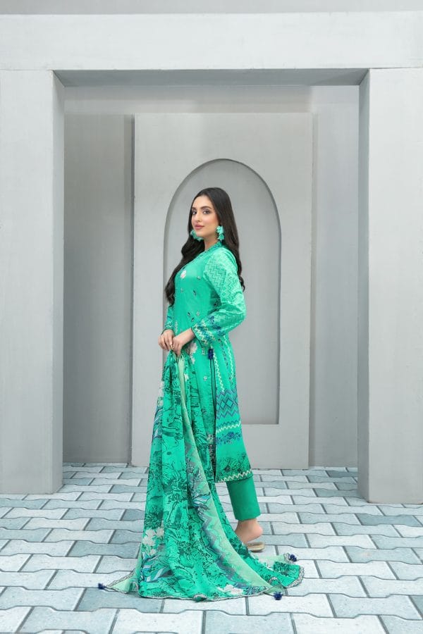 Nimral By Tawakkal Fabrics 3 Piece Unstitch Lawn Collection  D-8627